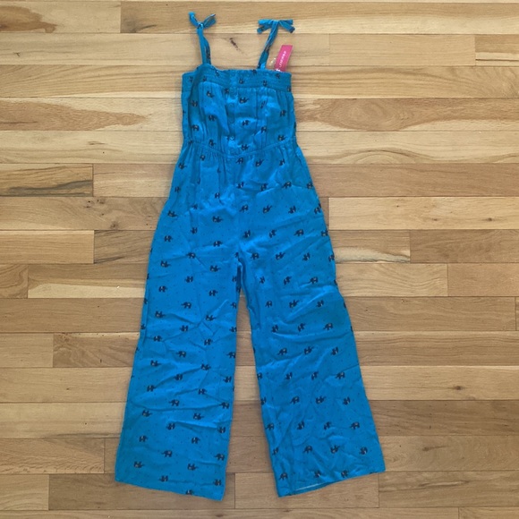 Xhilaration Other - Xhilaration Wide Leg Elephant Romper M (7-8) NWT